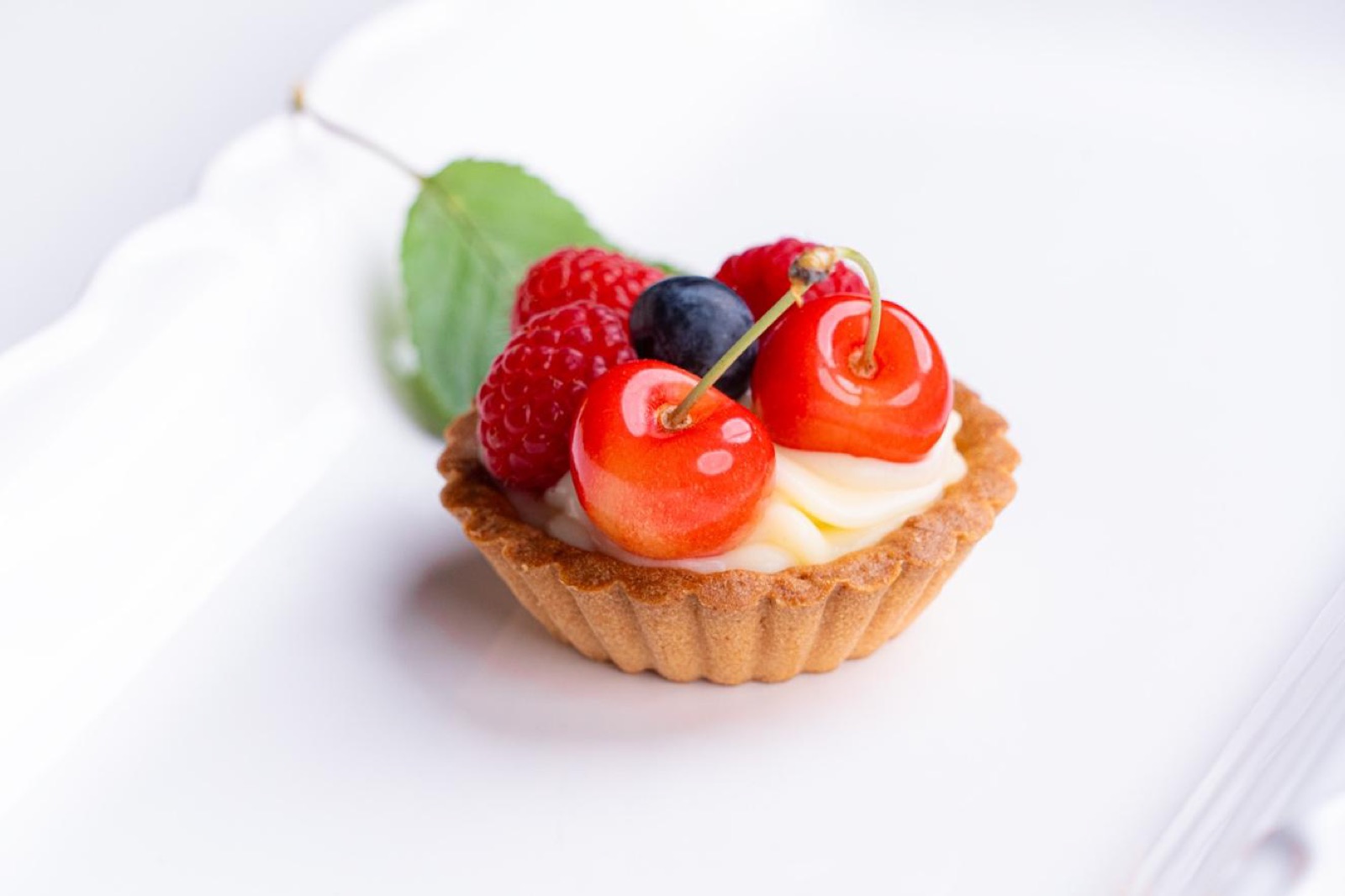 Fruit Tart Fresh fruit tart from Purity Kitchen bakery