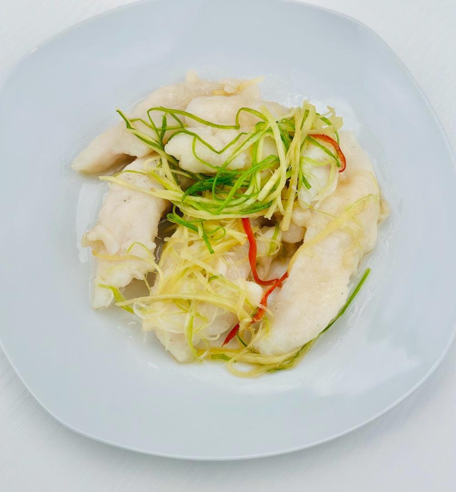 Steamed Fish Fillets Steamed fish fillets