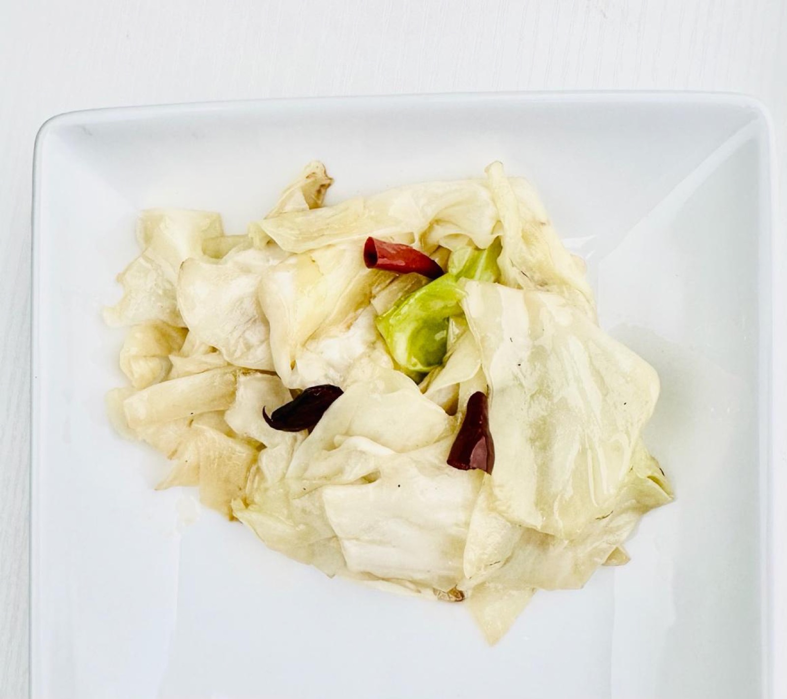 Stir-Fried Cabbage Stir fried cabbage